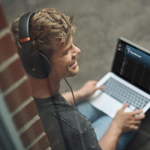 Sennheiser HD 560 S Over-The-Ear Audiophile Headphones - Neutral Frequency Response, E.A.R. Technology for Wide Sound Field, Open-Back Earcups, Detachable Cable, (Black) (HD 560S) in Kuwait