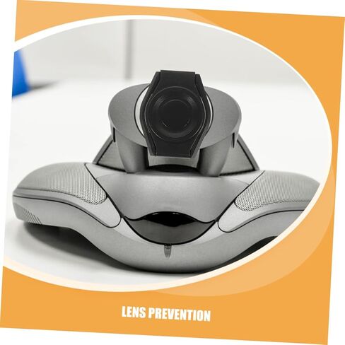 10 قطع من أغطية مصراع الخصوصية لكاميرا الويب، أغطية عدسات كاميرا USB للاستخدام المكتبي، تمنع تراكم الحطام، سهلة التركيب، متوافقة مع كاميرات الويب باللون الأسود in Kuwait