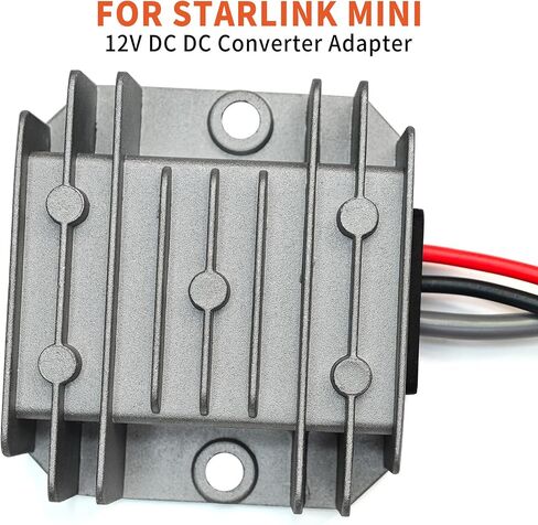 محول 12 فولت تيار مستمر محول تصعيد لمحول Starlink Mini Smart Boost كابل إمداد الطاقة حزمة بطارية 12 فولت إلى 30 فولت 3.5 أمبير معزز الجهد الكهربي لملحقات RV مدخل 9-28 فولت مع منفذ تيار مستمر مقاوم للماء in Kuwait