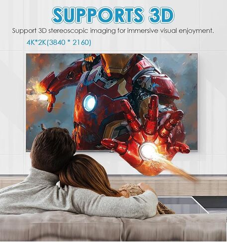 كابل تمديد HDMI الزاوية اليمنى 1.5 قدم 4K HDMI موسع ذكر إلى أنثى محول سلك 90 درجة HD محول فيديو للشاشة، الكمبيوتر المحمول، جهاز العرض، HDTV in Saudi Arabia