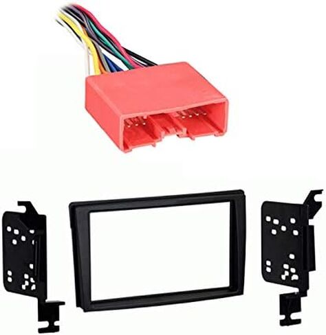 Harmony Audio Compatible with Mazda MPV Van 2003 2004 2005 2006 Double DIN Stereo Harness Radio Install Dash Kit Package in Saudi Arabia