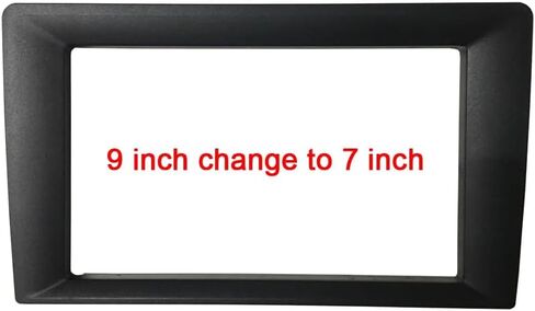 7'' to 9'' Inch Universal Car Radio Stereo Fascia Frame Adapter in Dash Panel Trim Bezel Conversion in Saudi Arabia
