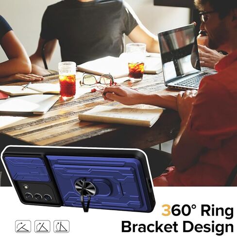 Galaxy S21 FE 5G Case Wallet, Built-in Card Holder for Samsung S21 FE Case with Stand, Heavy Duty Shockproof Full Body Kickstand Cover, for Samsung S21 FE 5G Phone Case with Screen Protector (Pink) in Kuwait