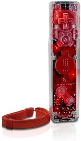 Afterglow AW.1 Remote for Wii - Red by PDP in Saudi Arabia