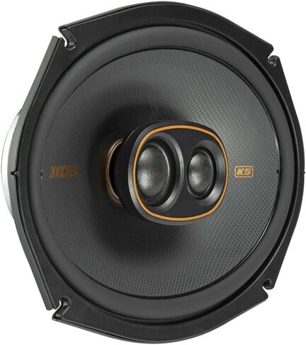 مكبرات صوت Kicker 51KSC69304 KS-Series 6x9 ثلاثية الاتجاهات مع مكبرات صوت 1 بوصة و0.75 بوصة، 4 أوم، زوج (متجدد) in Kuwait