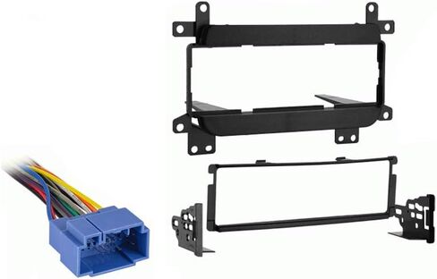 Harmony Audio Compatible with Suzuki XL 7 2003 2004 2005 2006 Single DIN Stereo Harness Radio Install Dash Kit Package in Saudi Arabia