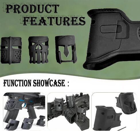 5pcs Graffiti - Ready Universal Sleeve Mag Grips, Vertical Grip Set for All Models, Tactical Replica Decor in Saudi Arabia