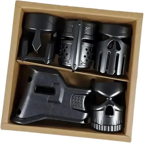 5pcs Graffiti - Ready Universal Sleeve Mag Grips, Vertical Grip Set for All Models, Tactical Replica Decor in Saudi Arabia
