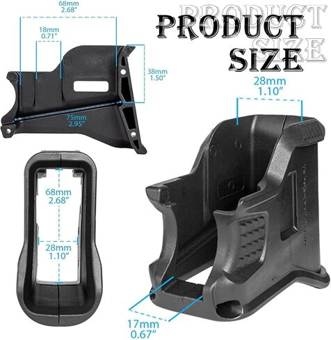 5pcs Graffiti - Ready Universal Sleeve Mag Grips, Vertical Grip Set for All Models, Tactical Replica Decor in Saudi Arabia