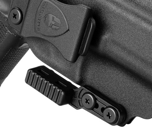 WARRIORLAND Holster Claw Kit for IWB Holsters – 4 Pre-Drilled Holes with 0.248" Spacing Concealment Wing (Right/Left Hand Combo) – Compatible with DIY & Pre-Made Kydex Holsters – Includes Hardware Kit in Saudi Arabia