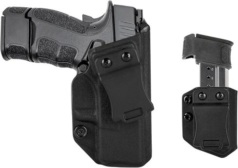 IWB Holster Right Hand Fits Springfield Armory XD-S/XD-S Mod.2 3.3" 9mm/.40/.45 ACP Pistol Holster & Universal 9mm/.40 Single Stack Mag Carrier IWB/OWB Magazine Holsters Concealed Carry in Saudi Arabia