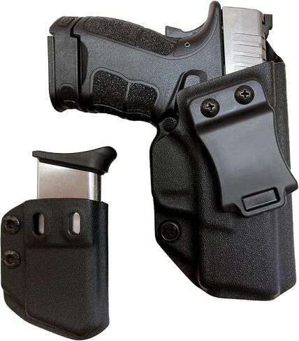 IWB Holster Right Hand Fits Springfield Armory XD-S/XD-S Mod.2 3.3" 9mm/.40/.45 ACP Pistol Holster & Universal 9mm/.40 Single Stack Mag Carrier IWB/OWB Magazine Holsters Concealed Carry in Saudi Arabia