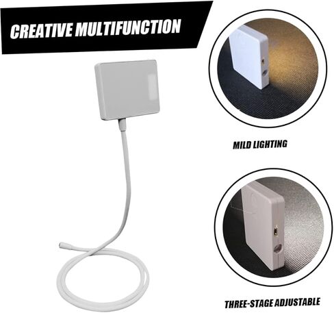 Portable LED Reading Lamp Adjustable Color Temperature Rechargeable Night Light for Bedside Study and Outdoor Use Creative Foldable Design in Saudi Arabia