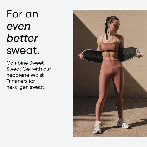 Sports Research® Sweet Sweat Unscented 'Workout Enhancer' Gel - Maximize Your Exercise & Sweat Faster - 13.5oz Jar in Saudi Arabia