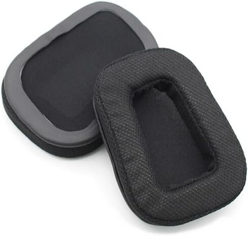 G933 Earpads - Goothings Replacement Ear Pads Cover Cushions for G933 G935 G633 G533 Gaming Headset, Ear Pads & Head Pad Set (Black Breathable Fabric) in Saudi Arabia