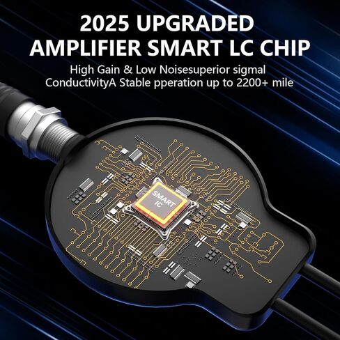 2200+ Miles Range TV Antenna, 2025 Upgraded Strongest Digital TV Antenna Outdoor with Amplifier Signal Booster, Support Smart TV and All Older TV's,for Local Channels-Support 1080p 4K 8K in Kuwait