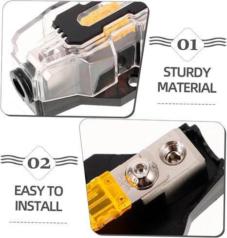 Amplifier Fuse Holder Auto Audio 32v 80a High-Power Audio Easy Install in Saudi Arabia