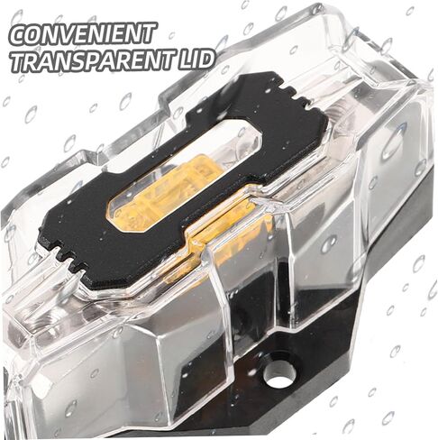Amplifier Fuse Holder Auto Audio 32v 80a High-Power Audio Easy Install in Saudi Arabia