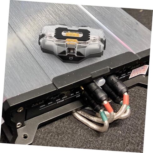 Zerodeko 32v Auto Audio Fuse Block Amplifier Fuse حامل غطاء شفاف للبناء للتركيب والدوائر in Kuwait
