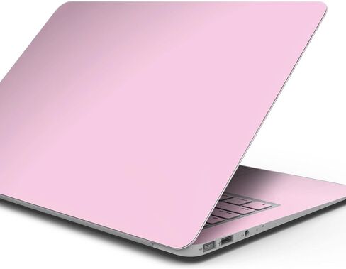 Design Skinz Pink Pastel Color Full-Body Wrap Scratch Resistant Decal Skin-Kit Compatible with MacBook 16" Pro (A2141) in Saudi Arabia