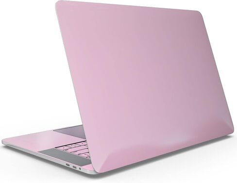 Design Skinz Pink Pastel Color Full-Body Wrap Scratch Resistant Decal Skin-Kit Compatible with MacBook 16" Pro (A2141) in Saudi Arabia