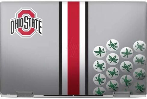Skinit Decal Laptop Skin Compatible with HP Envy x360 Convertible 15-ed0047nr (2020) - Officially Licensed Ohio State University Buckeyes Design in Saudi Arabia