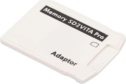 Drfeify Memory Card Adapter for High Speed Storage Card Adapter for HENkaku 3.60 Users Easy to Use Game White ABS in Saudi Arabia