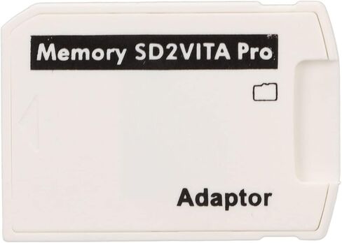 Drfeify Memory Card Adapter for High Speed Storage Card Adapter for HENkaku 3.60 Users Easy to Use Game White ABS in Saudi Arabia