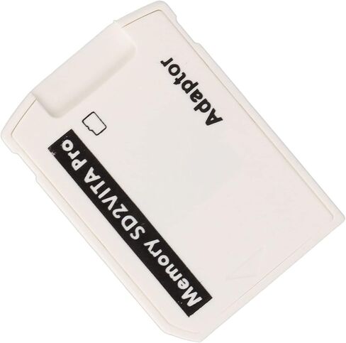 Drfeify Memory Card Adapter for High Speed Storage Card Adapter for HENkaku 3.60 Users Easy to Use Game White ABS in Saudi Arabia