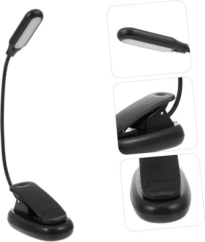 Vaguelly Adjustable Led Reading Light for Night Fishing Clip Lamp for Bedside Study Desk Brightness Levels Led Eye Protection for Reading Dark in Saudi Arabia