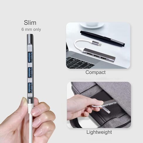 USB3.0 Mobile Officeing Hub قارئ بطاقات من النوع C 4 في 1 in Saudi Arabia