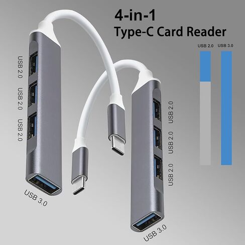 USB3.0 Mobile Officeing Hub قارئ بطاقات من النوع C 4 في 1 in Saudi Arabia