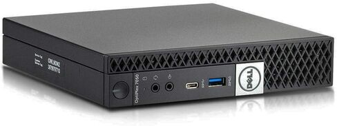 كمبيوتر مكتبي صغير Dell OptiPlex 7050، Intel Core i5-7500، ذاكرة وصول عشوائي 16 جيجابايت، 256 جيجابايت SSD، واي فاي، بلوتوث، لوحة مفاتيح وماوس، Windows 11 Pro (متجدد) in Kuwait