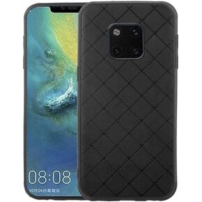 ELISORLI Compatible with Huawei Mate 20 Pro Case Rugged Thin Slim Cell Accessories Anti-Slip Fit Rubber TPU Mobile Phone Protection Silicone Cover for Hawaii Mate20Pro Mate20 20Pro Women Men Red