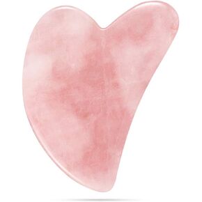 cinsey Gua Sha Massage Tool, Natural Jade Gua Sha Scraping Massage Tool,Emery boards Gua Sha Facial Tool for SPA Acupuncture Therapy Treatment