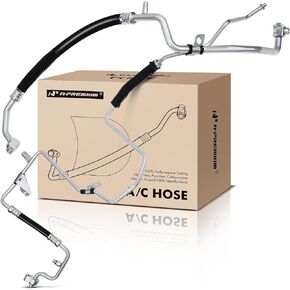 A-Premium A/C Suction and Liquid Line Hose Assembly Compatible with Jeep Wrangler 2012-2017 Wrangler JK 2018 3.6L