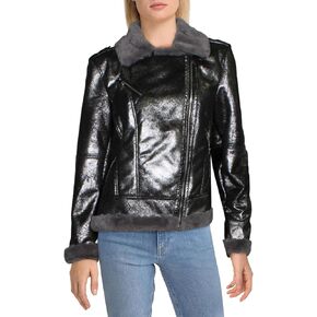 Tommy Hilfiger Women's Moto Jacket, Black