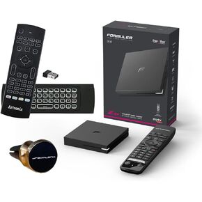 Formuler Z10 Android 10 Dual Band 5G LAN 2GB Ram 8GB ROM 4K + Extra Air Remote Keyboard Backlit + Extra Magnetic Car Mount