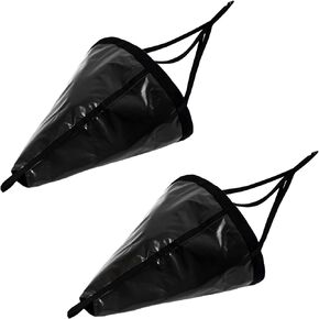 Tandefio 2 Pcs 32 Inch Sea Anchor Drift Sock for Fishing Boat 250D Nylon Trolling Fishing Drogue for Marine Boat Parachute Drift Anchor for Kayak Pontoon Inflatable Sail Boat
