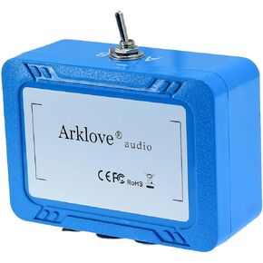 No External Power No Noise 4 Way 1 in 4 Out or 4 in 1 Out Audio Sound selector RCA Female Stereo 4 Channel Splitter switcher Box Switching