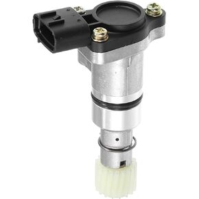 Motoforti Speed Sensor, Transmission Vehicle Speed Sensor, for Toyota Sequoia 2001-2007, Plastic Metal, No.8318135070, Black Silver Tone