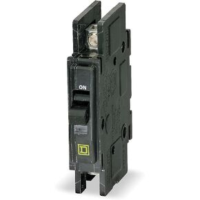 Square D - Qou120 - Square D Miniature Circuit Breaker (qou) Standard, 20a, 1-Pole, 120/240vac, Hacr Rated, Switching Duty Rated, 10ka, Flush, Surface Or Din Rail (35mm), 14-2 Awg(al/cu), for Use
