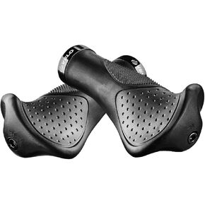 مقبض مقود تشريحي مريح، ملحقات طرفية ثلاثية الكثافة، ناعمة ومضادة للانزلاق وممتصة للصدمات، قفل CNC G2 مريح للدراجات MTB XC FR BMX Cyling in Kuwait