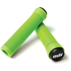 ODI Soft Flangeless Longneck Grips Softies For Bikes And Scooters GREEN
