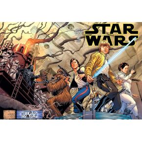 Star Wars #1 Variant Cover - 1500 Piece Jigsaw Puzzle for Adults Challenging Puzzle Perfect for Game Nights - 1500 Piece Finished Size is 31.50 x 23.50