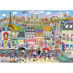 Ceaco - Shop Windows - Paris Windows - 1000 Piece Jigsaw Puzzle