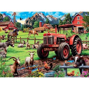 Buffalo Games - P.D. Moreno - Time for Chores - 1000 Piece Jigsaw Puzzle for Adults -Challenging Puzzle Perfect for Game Nights - Finished Size is 26.75 x 19.75