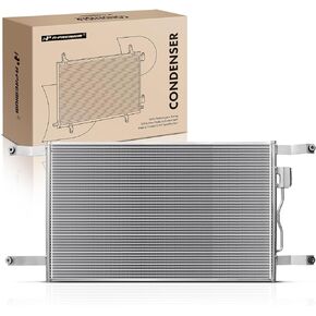 A-Premium Air Conditioning A/C Condenser Compatible with Freightliner & Sterling Models, Century, Columbia, FL60, FL70, FLD112, FLD120, M2 & More