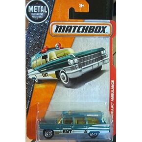 Matchbox - 2016 MBX Heroic Rescue '63 Cadillac Ambulance 88/125 بواسطة Matchbox