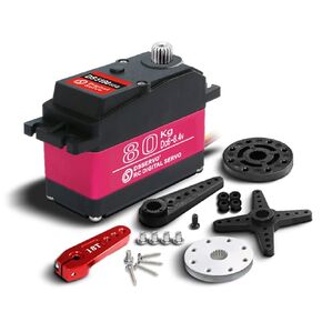 ANNIMOS 80kg High Torque RC Motor Digital Servo 1/5 Large Scale Metal Gear Waterproof
